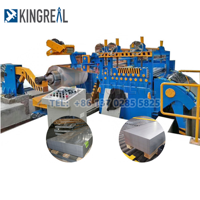 Features and components of a coil cut to length machine